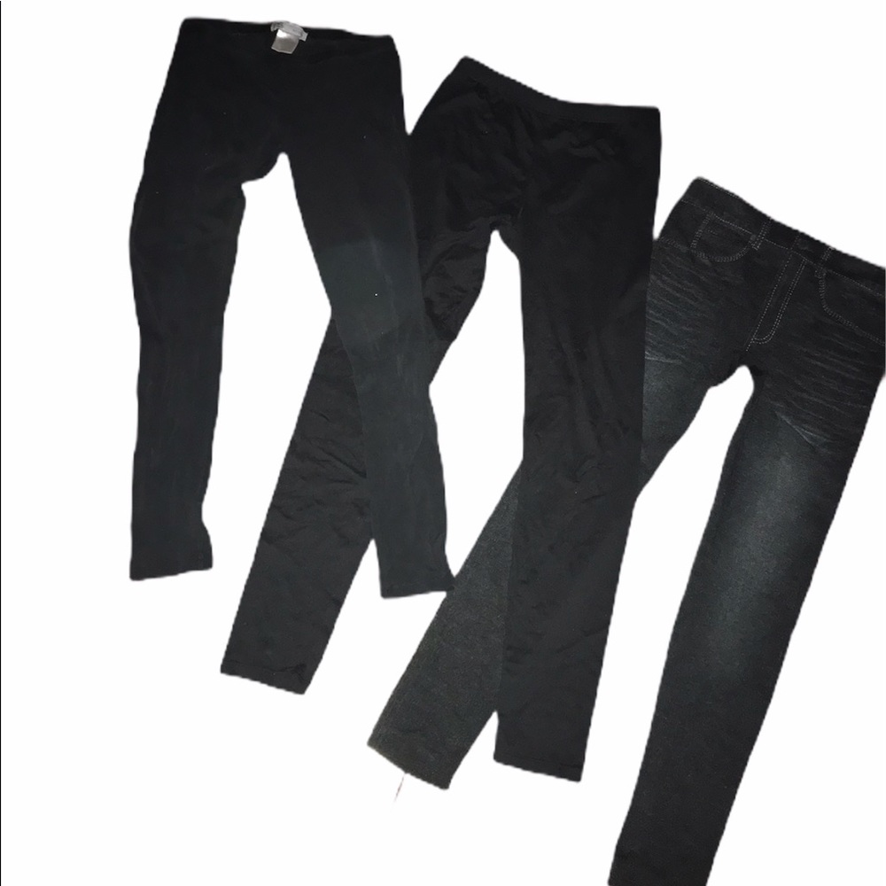 3 pairs of leggings